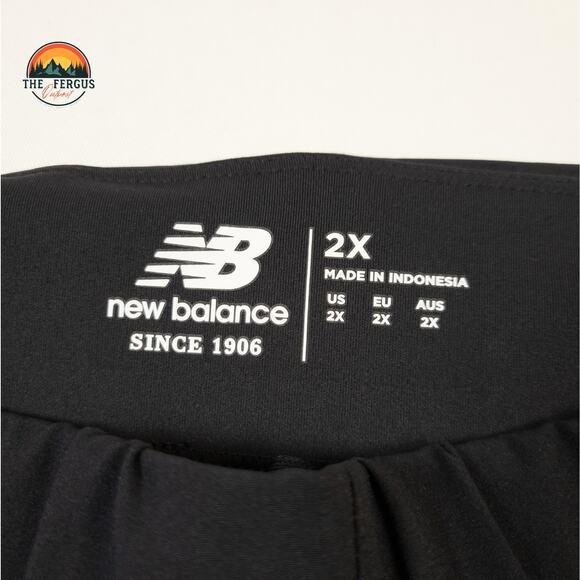 NWT New Balance Impact Running Shorts 2 in 1 Black 5 Inch Women's Size 2XL - Picture 3 of 11